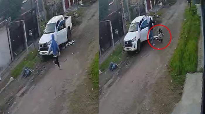 VIDEO: UNA MUJER IBA A DENUNCIAR UN ROBO Y VOLVIÓ A SER ASALTADA