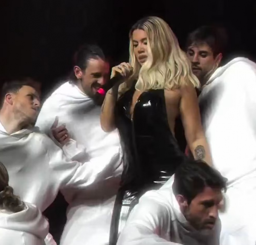 WANDA NARA SORPRENDIÓ EN EL SHOW DE MARTÍN CIRIO