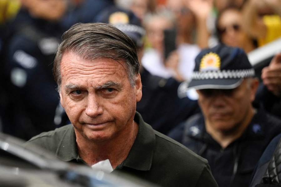 BRASIL: SE AGRAVA LA SALUD DEL EX PRESIDENTE JAIR BOLSONARO EN LA CÁRCEL